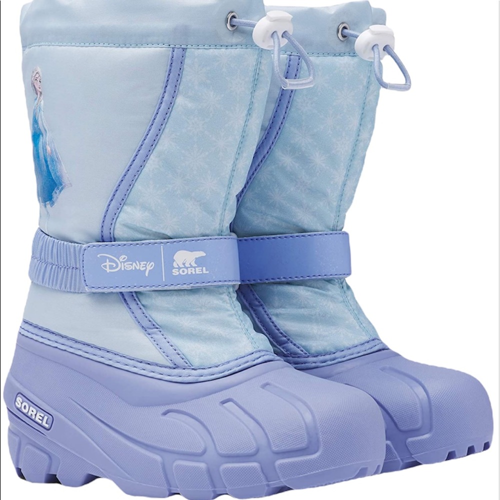 NWT Sorel Disney Frozen Blue Elsa Flurry Boots